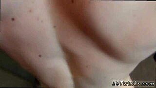 teen boy and his boyfriend have bareback gay sex in the bathroom