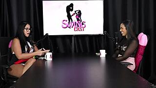 Beautiful trans woman swaps in swingers group!