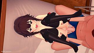 I want to have sex with hot Megumin in tight bikini