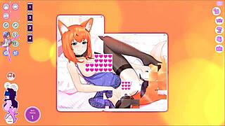 in catgirl waifu 2, this foxy girl uncensored part 2 gets wild with toys