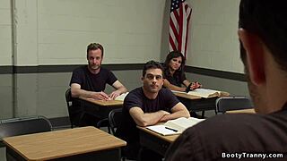 i swear, dis shemale police student bangin’ my ass hard!