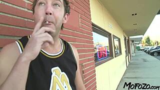 This is how to pick up a blonde milf at the parking lot