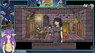 In witch trainer silver part 20, the sexy college teacher with big tits engages in hentai game