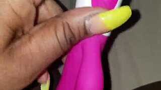 Look At This Wet Pussy! Toy Keeps Dying!