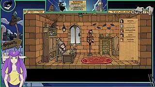 In witch trainer silver part 20, the sexy college teacher with big tits engages in hentai game