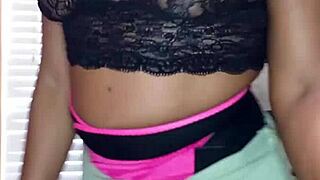 Naejae’s solo performance: twerking and grinding on a pole