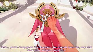 Yae Miko Shows Ahegao Face in Genshin Impact Fantasy