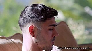 Muscular Suspect Anal Fucks Handsome Cop Bareback