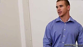 Nude black boy has gay sex with handsome man