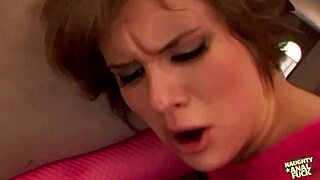 Two BBCs Show Naughty White Brunette the Beauty of Threesomes with Deep Double Penetration in Wild Group Action