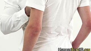 gay mormon in uniform gets hardcore anal 😈