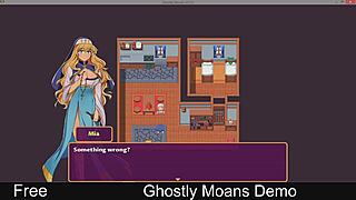 Ghostly moans in a solo anime adventure