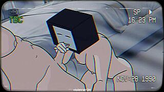 tv woman and cameraman in skibidi toilet hentai animation