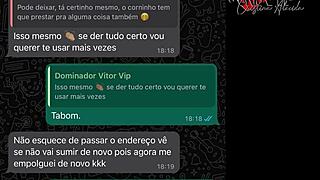 Hey, have you ever seen a submissive wife like Cristina Almeida humiliated?