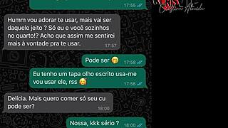 Hey, have you ever seen a submissive wife like Cristina Almeida humiliated?