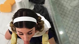 stepdaughters skip cleaning for free use pussy fun