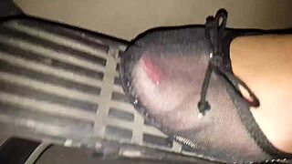 Intimate webcam anal session with european milf