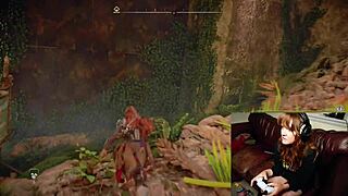 Gamer sluts forget webcam is still running.