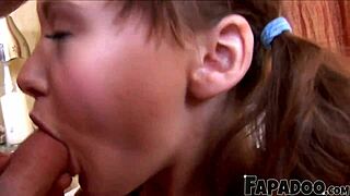 European amateur's homemade video is very hot
