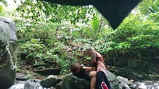 Petite Asian Girl Bent Over For Public Outdoor Fucking