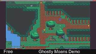 Ghostly moans in a solo anime adventure