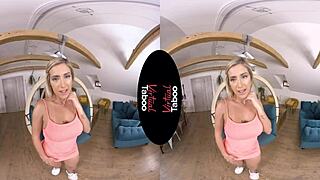 Wow, Virtual Taboo with the Blonde!