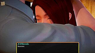 my new family episode 359 with redhead amateur. homemade cartoon style adds fun twist.