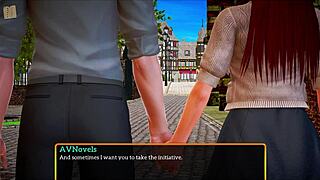 my new family episode 359 with redhead amateur. homemade cartoon style adds fun twist.