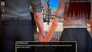 my new family episode 359 with redhead amateur. homemade cartoon style adds fun twist.