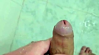 Watch this twink jerking off in the shower