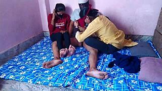 Desi boy's hardcore group sex with monster cock lovers