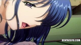 Anal-loving step-sis gets wild in uncensored hentai action