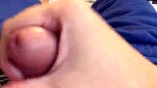 Wow! Watch This Skinny Guy Jerk Off On His Bed And Lose NNN Challenge!