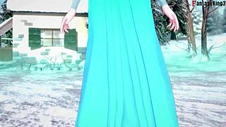 Elsa gets pounded hard the night before Christmas. Dive into this 3D fantasy POV adventure.