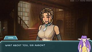 Star Chanel in early part 94 scene with Lara