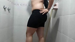 Masturbating In Bathroom With Vibrator Pt1