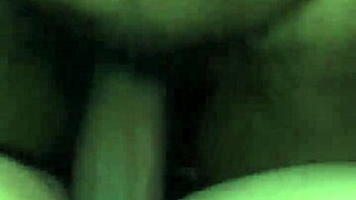 A horny Latina woman gets fucked by a big black cock