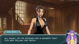 Star Chanel in early part 94 scene with Lara