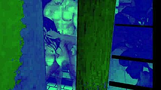 Did the neighbor catch us in the shower?