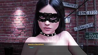 3D animated comic of a fashion business in a bar
