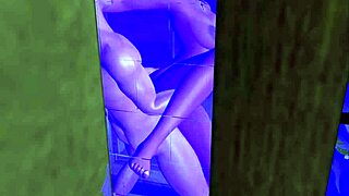 Did the neighbor catch us in the shower?