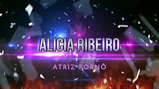 Cuckold husband invites two friends to watch the Flamengo final, and his wife gets double penetrated in anal and pussy simultaneously.