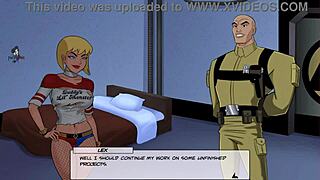 i stroke big tits redhead in dc comics hentai orgasm