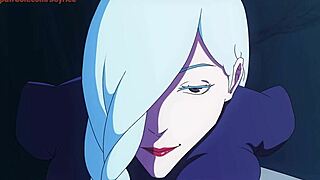 Me giving a good blowjob outdoors in anime style