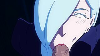 mei mei delivers intense blowjob outdoors!