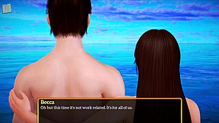 my new family plays a game together