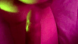 Condom breaks, skinny nympho, keep fucking until sperm fills her vagina?