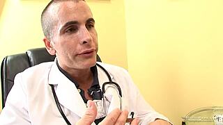 instead of vicodin, naughty doctor fucks his depressed latina patients with small tits