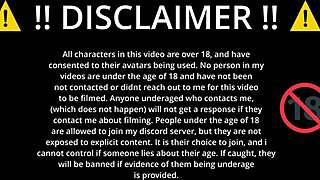 rough doggystyle creampie fuck in bedroom pov