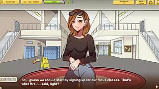 Teacher makes statement in upskirt skirt